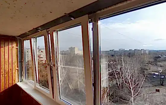 Фото остекление балкона в панельной девятиэтажке